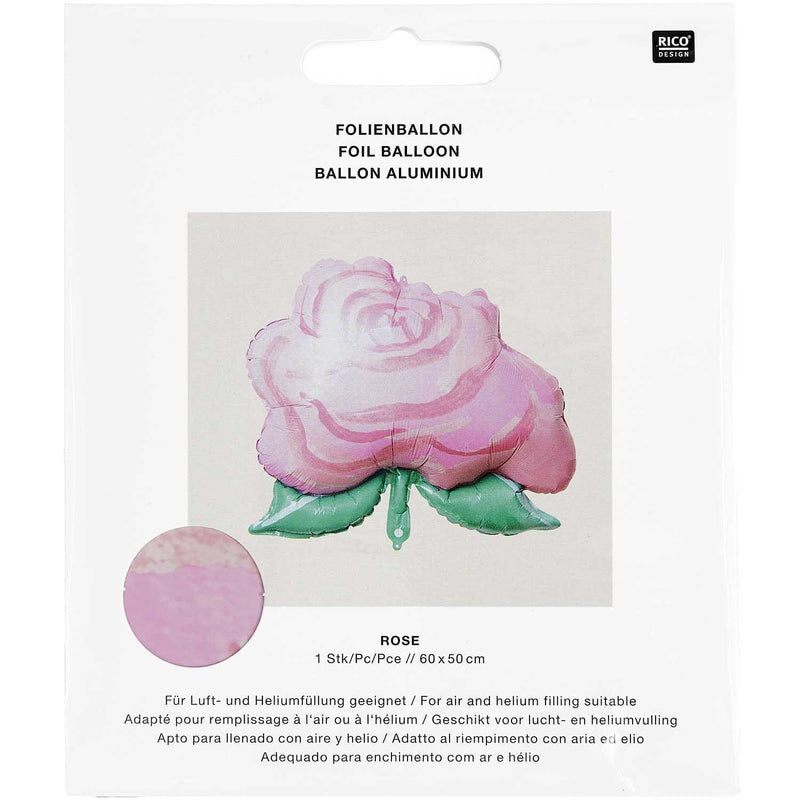 Folienballon Rose