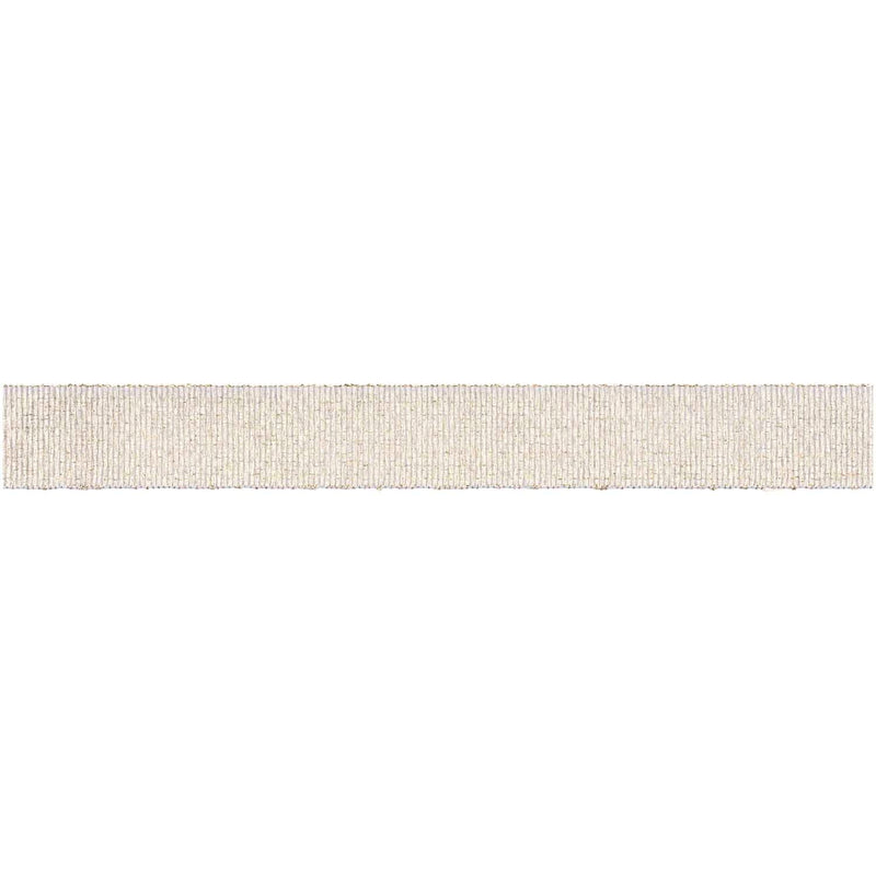 RIPSBAND LUREX, GRAU 16 MM / 3 M
