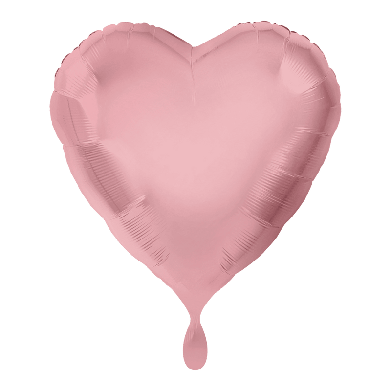 Herzballon - Rosa