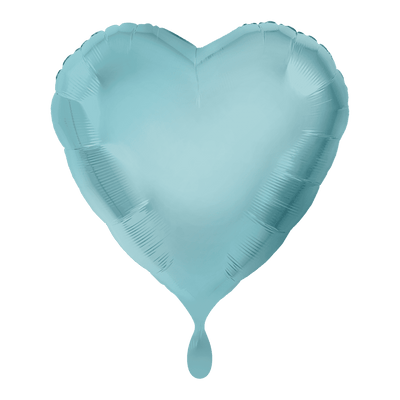 Herzballon - Hellblau | Boutique Ballooons