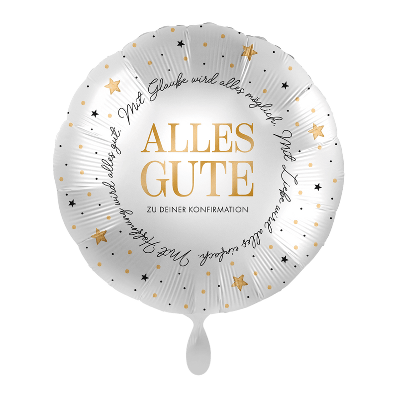 Alles Gute Zu Deiner Konfirmation | Boutique Ballooons