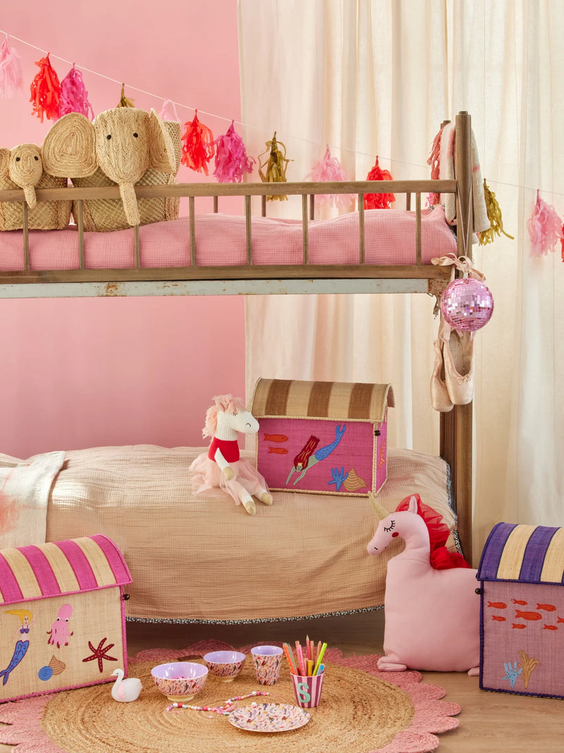 Einhorn Baumwolle Kuscheltier - Mehrfarbig