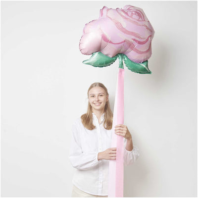 Folienballon Rose