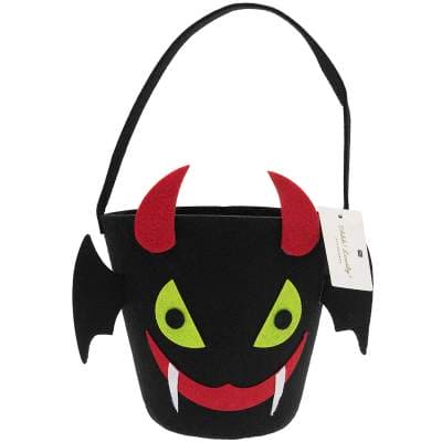 Ohhh! Lovely! Halloween Filzkorb schwarz 16x16cm