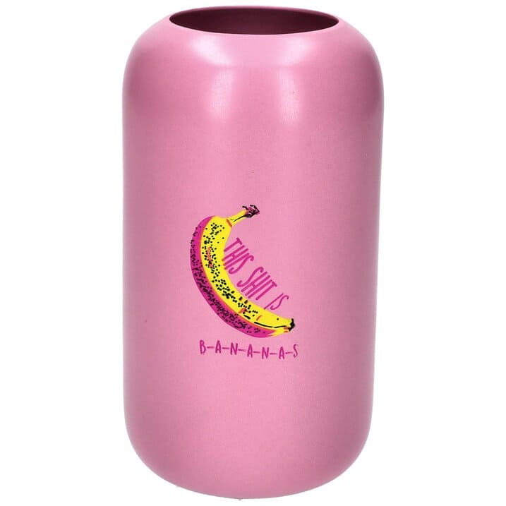 GOA, VASE, M(H16CM), MOTIVE: THIS SHIT IS BANANAS, ROSA