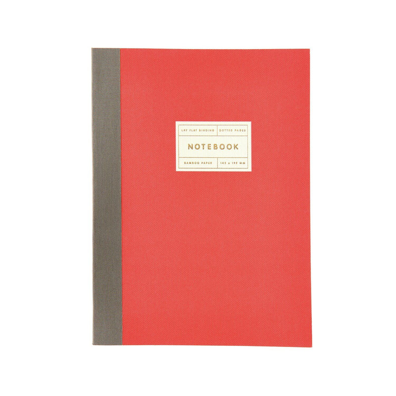 Notizbuch S, Neonrot, 80 Seiten, 100 g/m²