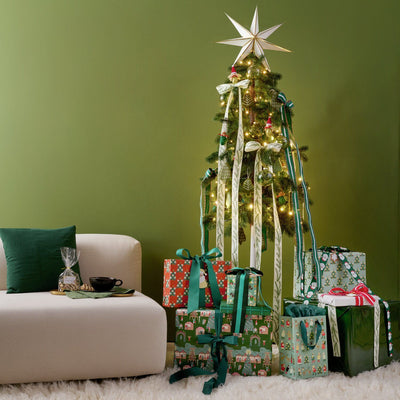 PAPER POETRY GESCHENKPAPIER WEIHNACHTSFIGUREN 200X70CM 80G/M²