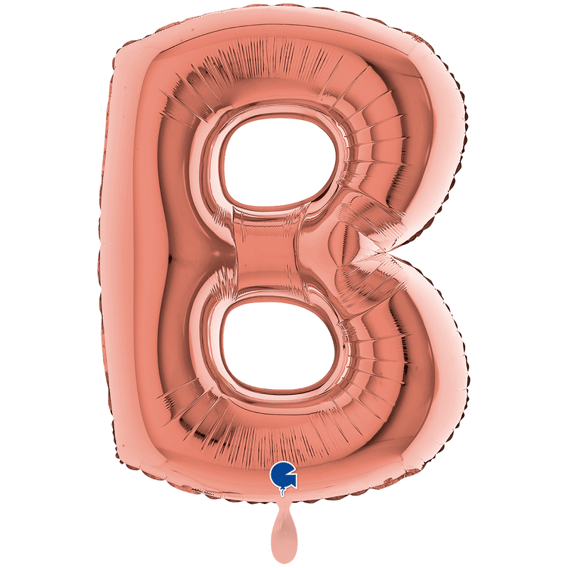 Buchstabenballon B XXL - Rosegold