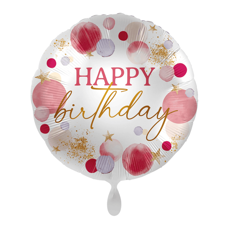 Folienballon Sweet Pink Birthday