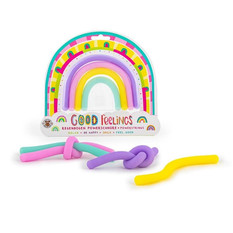 GOOD FEELINGS POWERSCHNUR REGENBOGEN 4ER-SET