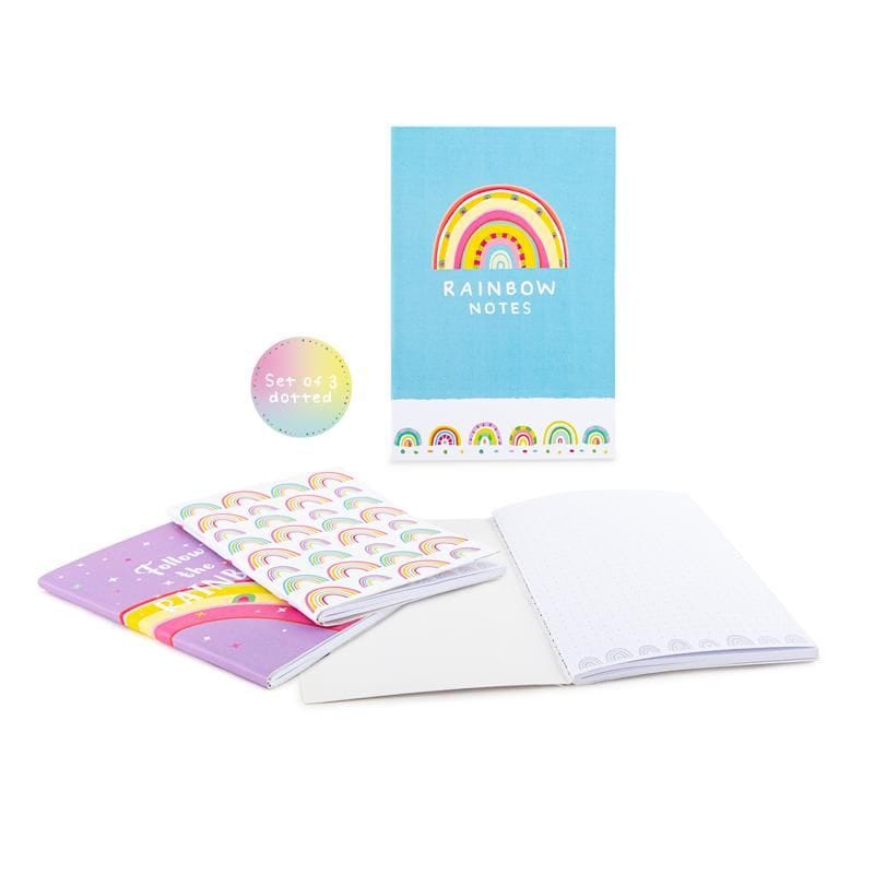 GOOD FEELINGS NOTIZBÜCHER A6 3ER-SET 40 BLATT, DOTTED