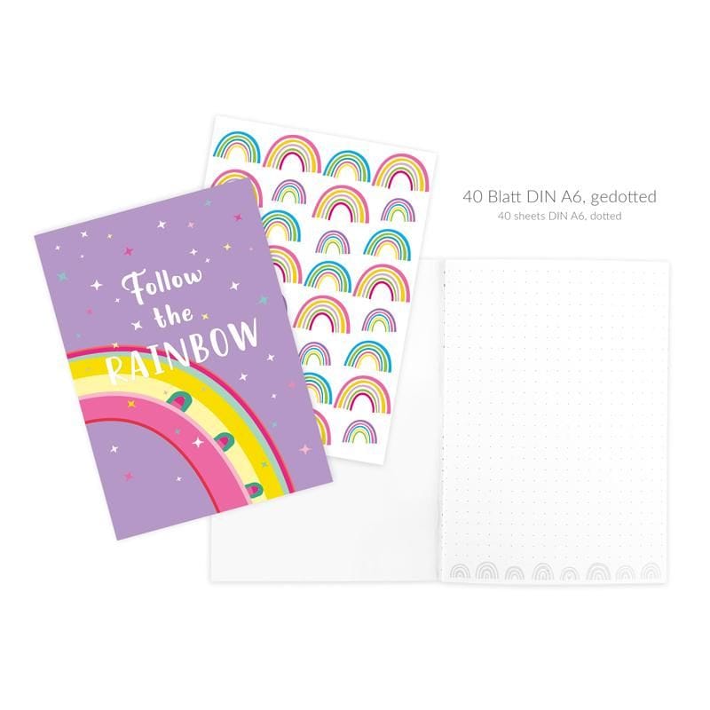 GOOD FEELINGS NOTIZBÜCHER A6 3ER-SET 40 BLATT, DOTTED