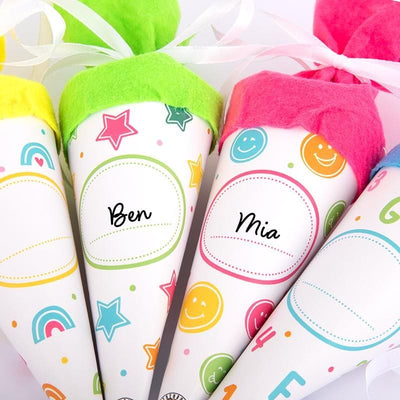 ABC CHAMPIONS GESCHWISTER-TÜTE 16CM | Boutique Ballooons