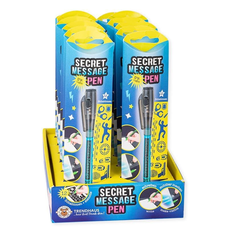 SECRET MESSAGE PEN INKL. SCHABLONEN
