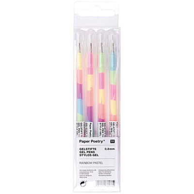 Paper Poetry Gelstift Regenbogen pastell 0,8m | Boutique Ballooons