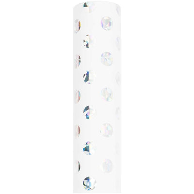 Paper Poetry Geschenkpapier Punkte weiß irisierend 70cm 2m