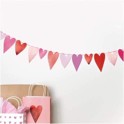 Paper Poetry Girlande It must be love Herzen 3m | Boutique Ballooons