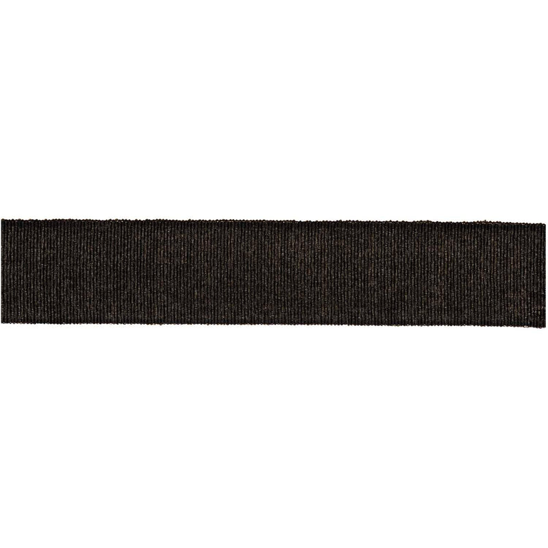 RIPSBAND LUREX, SCHWARZ 25 MM / 3 M