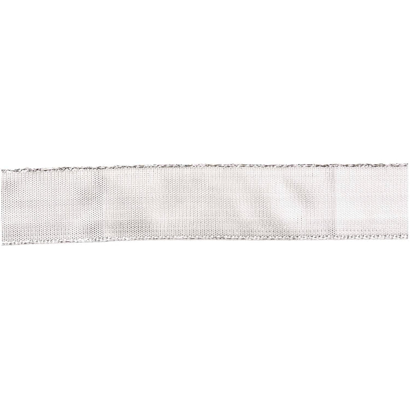 METALLIC BAND, SILBER 25 MM / 3 M | Boutique Ballooons