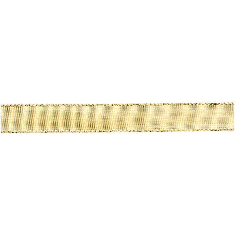 METALLIC BAND, GOLD 16 MM / 3 M | Boutique Ballooons