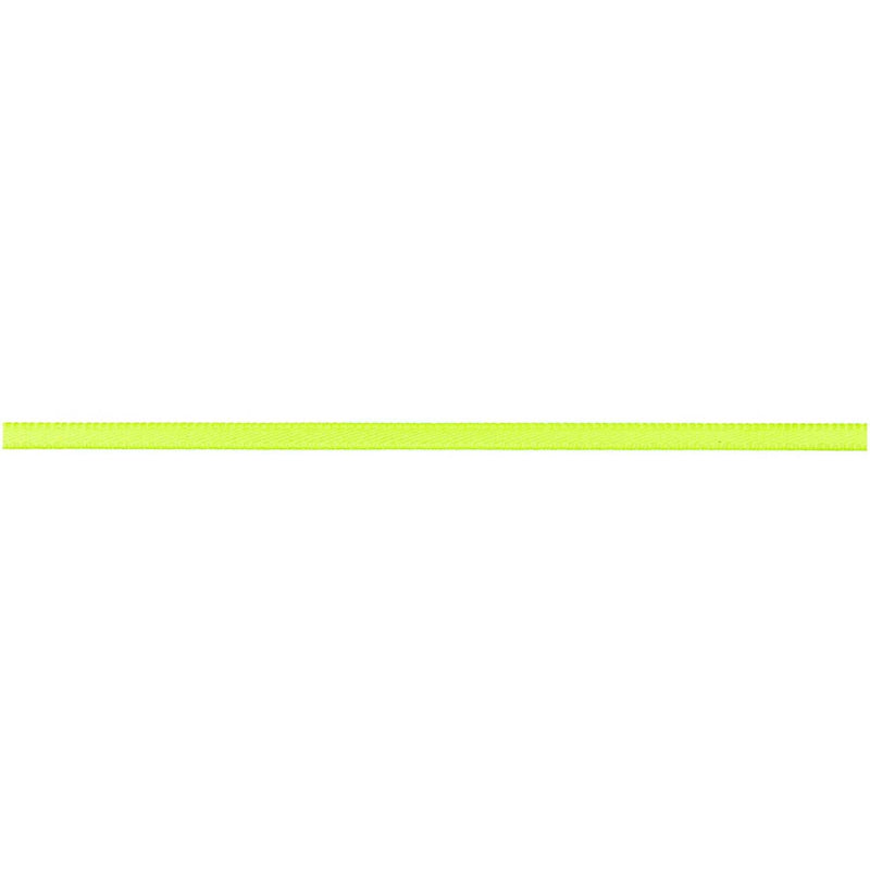 SATINBAND, NEON GELB 3 MM / 3M | Boutique Ballooons