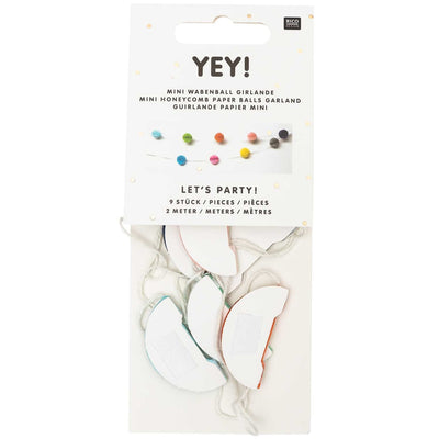 MINI WABENBAL GIRL,BUNT, FSC MIX | Boutique Ballooons