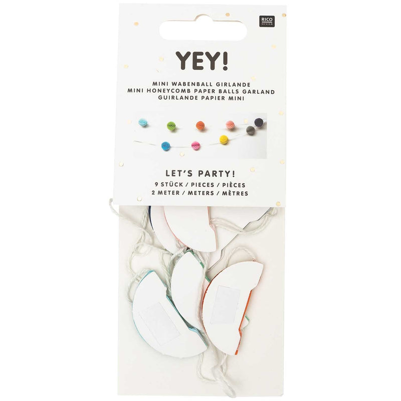 MINI WABENBAL GIRL,BUNT, FSC MIX | Boutique Ballooons