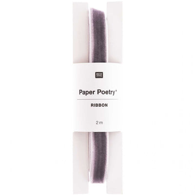 SAMTBAND, MAUVE 9 MM / 2 M