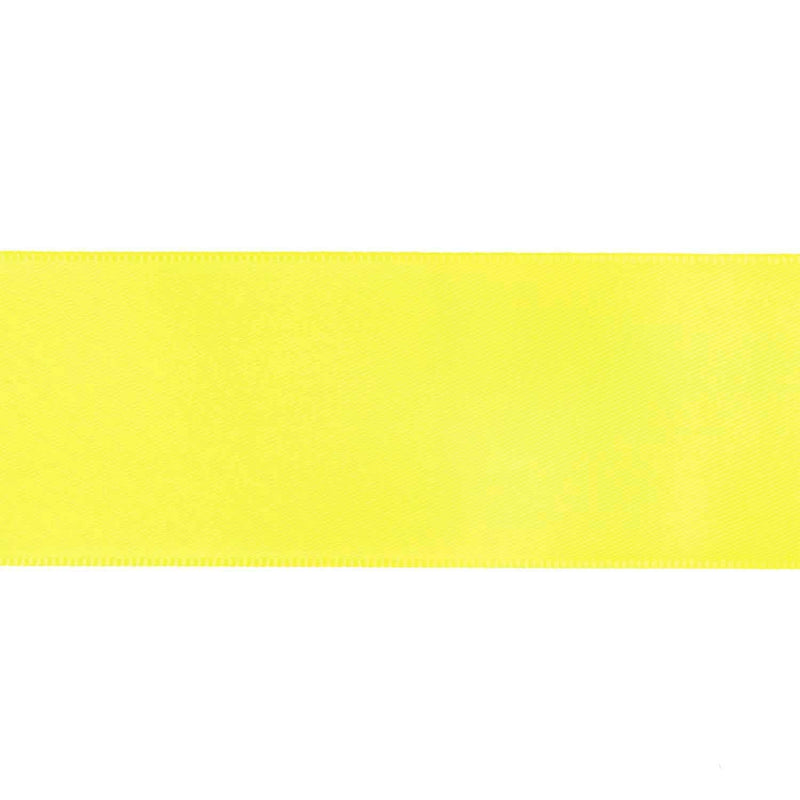 Satinband Neon Gelb, 38 mm / 3 m | Boutique Ballooons