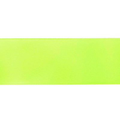 SATINBAND, NEON GRUEN 38 MM / 3 M