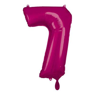 Zahlenballon 7 XL - Pink | Boutique Ballooons