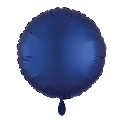 Rundballon - Silk Lustre - Dunkelblau | Boutique Ballooons