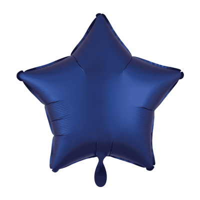 Sternballon - Silk Lustre - Dunkelblau | Boutique Ballooons