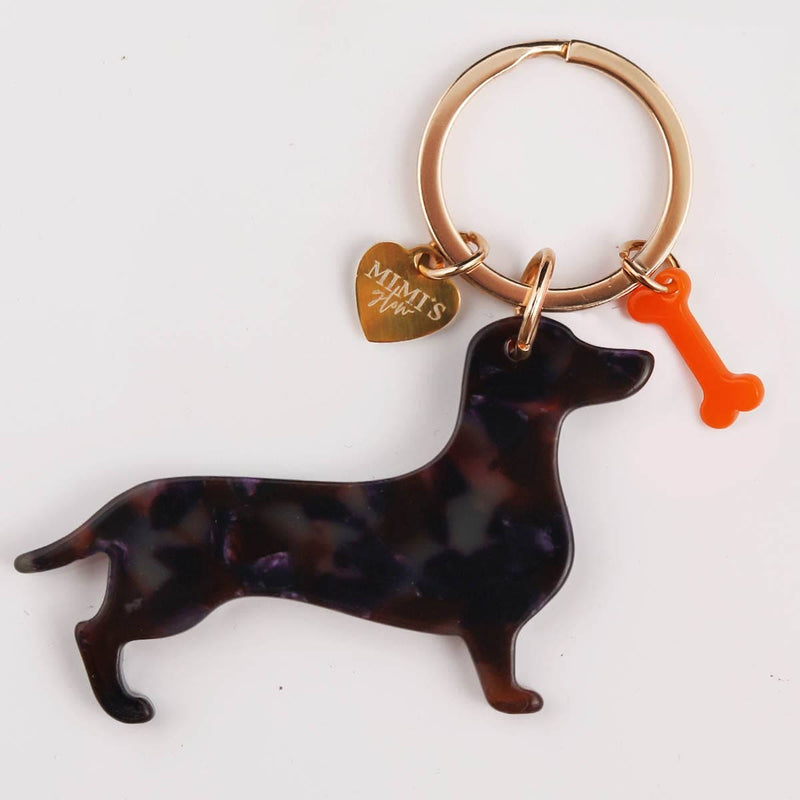 by Vivi. - Schlüsselanhänger Wurst Dog Waldi