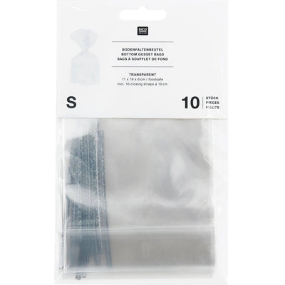 KEKSTÜTEN TRANSPARENT 10 STÜCK 112x192mm