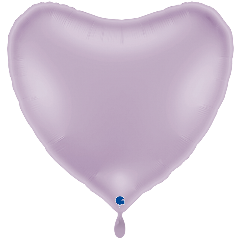 Herzballon XXL Flieder