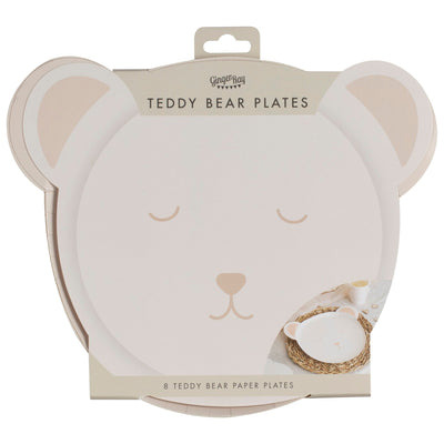 Teddybär-Babyparty-Teller