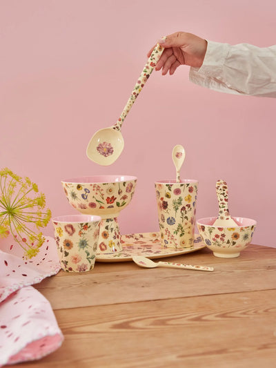 Hoch Becher - Crème - Floras Dream Print