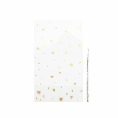 KEKSTÜTEN GOLDENE STERNE 10 STÜCK 90x150mm