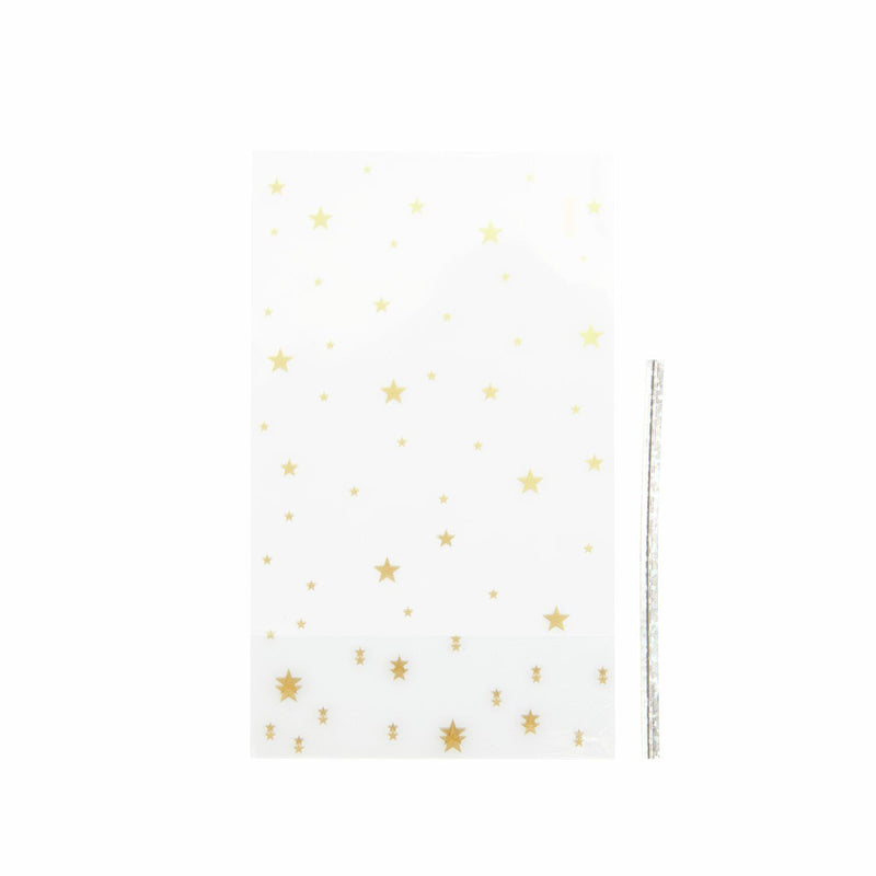 KEKSTÜTEN GOLDENE STERNE 10 STÜCK 90x150mm