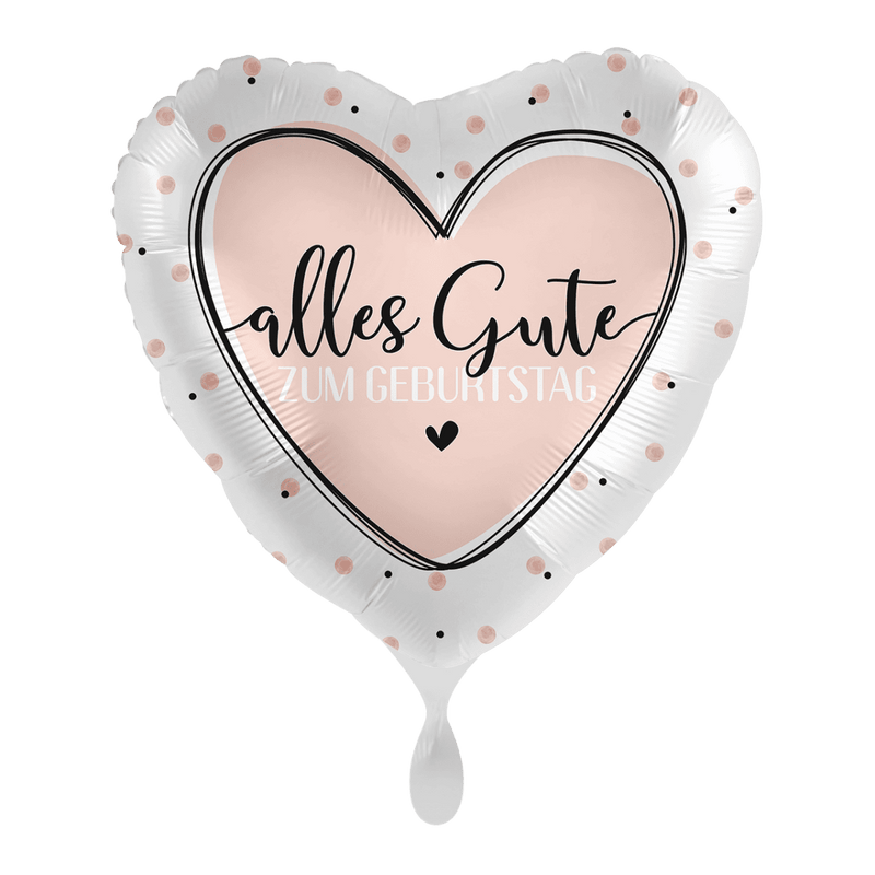 Glossy Heart Birthday