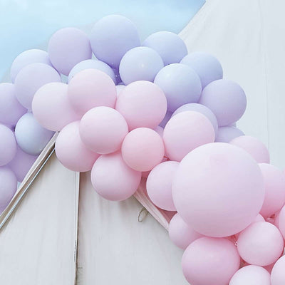 Luxe Pastel Pink and Purple Balloon Arch Kit