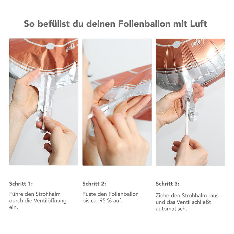 Heliumbehälter 20 - Helium für Luftballons - 0,14m³ | Boutique Ballooons