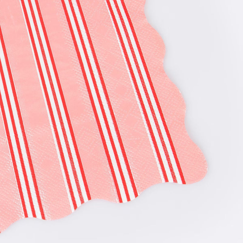 Festive Stripe Large Napkins