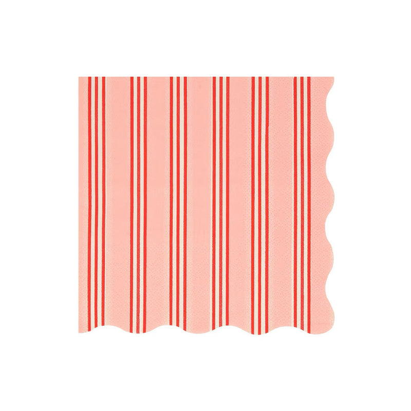 Festive Stripe Large Napkins