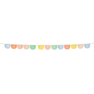 Happy Birthday Fabric Garland