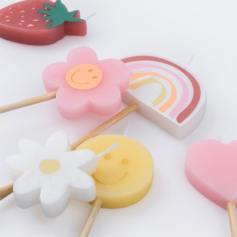 Happy Icons Candles (x 6)