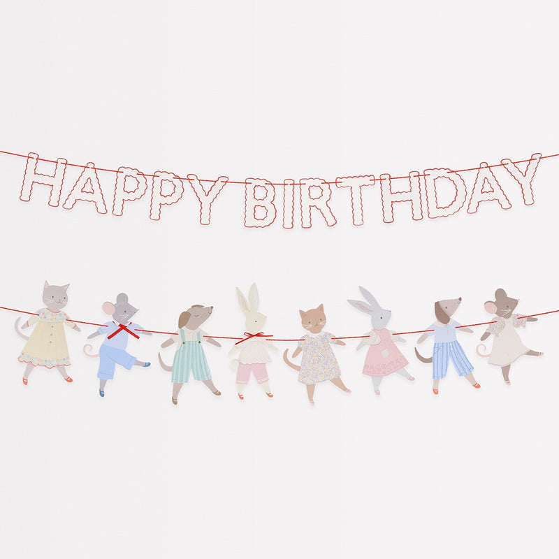 Animal Friends Garland Set