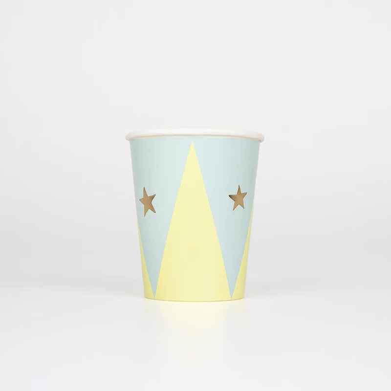 Circus Cups (x 8)