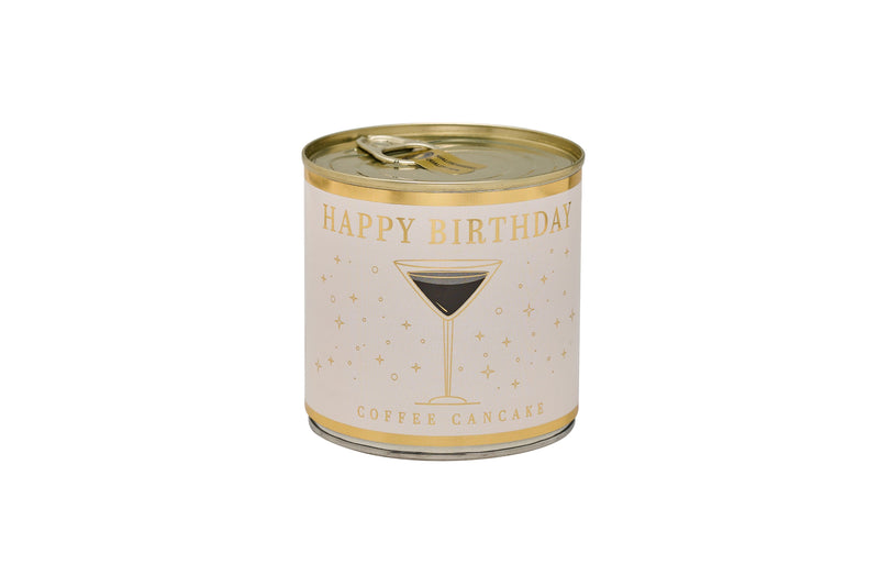 Cancake Happy Birthday creme Kaffee Coffee